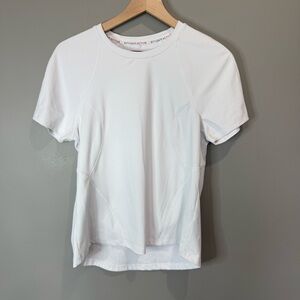 Spyder White Short Sleeve Women's Tee Shirts Size Medium